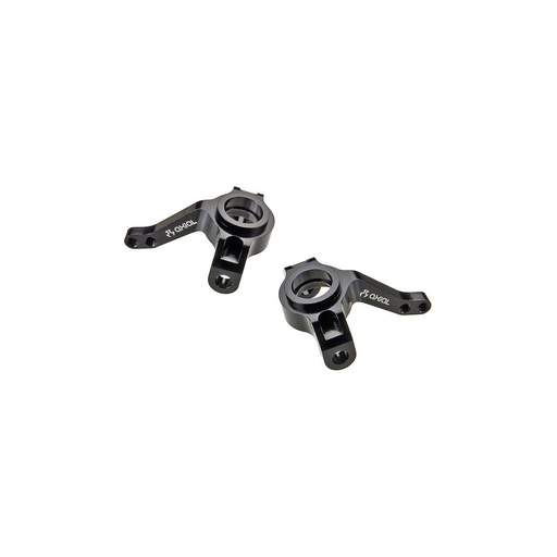 [ AX30496 ] Axial Aluminium knuckle black 2pcs