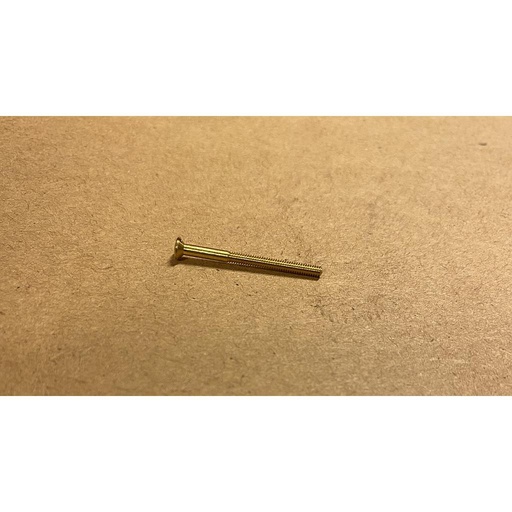 [ AE7776-07 ] messing vijzen verzonken kop m2x25