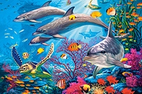 [ CASTOR151486 ] Castorland secrets of the reef puzzle - 1500 stukjes