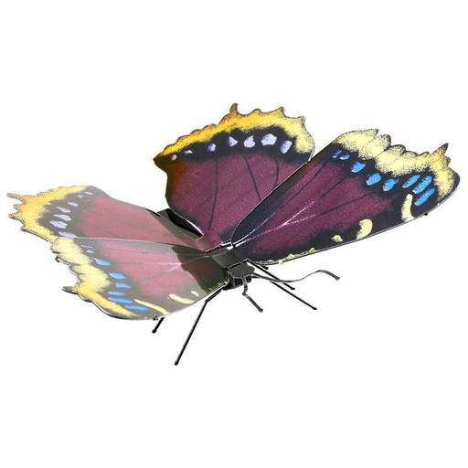 [ EUR570126 ] Metal earth mourning cloak butterfly