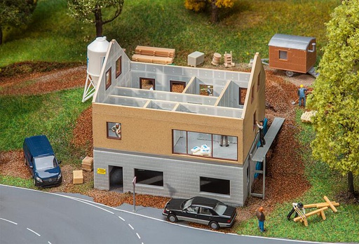 [ FAL130559 ] Faller Huis In Aanbouw HO 1/87