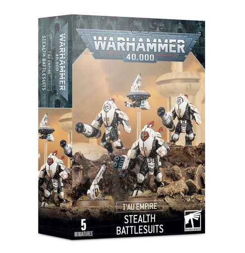 [ GW56-14 ] TAU EMPIRE XV25 STEALTH BATTLESUITS 
