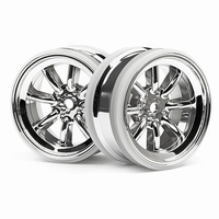 [ HPI3937 ] mx 60 8 spoke wheel chrome 3mm offset 