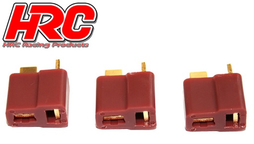 [ HRC9032A ] connector ultra T gold connector female (3pcs)