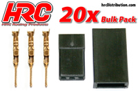 [ HRC9202BS ] SERVO PLUG UNI FUT&JR ( 20ST )