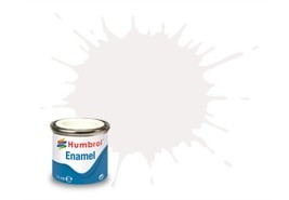 [ HU22BIG ] Humbrol Enamel White Gloss 50ML