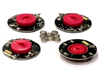 [ INC24216RED ] dynamic led whleel light kit for 1/10