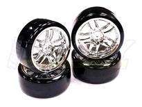 [ INC23240 ] complete wheel & tire set drift