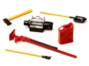 [ INC24149 ] Scale Tools & Accessory 6pcs, Assortment #1 for Scalers & Rock Crawlers 