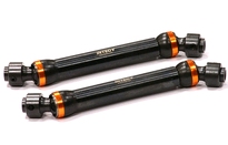 [ INC24657ORANGE ] Billet Machined Steel Main Center Drive Shaft(2) for Axial 1/10 Wraith 