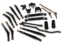 [ INC24534BLACK ] Billet Machined Stage 2 Conversion Set for Axial Wraith 