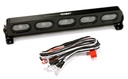 [ INC25138BLACK ] Realistic T4 Adjustable Spot Light Bar (5) w/ LED for 1/10 & 1/8 Scale 