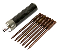 [ INC25267GUN ] QuickPit 7pcs Set w/ Handle, Allen Hex Wrench (1.5 2.5 3.0 0.05 1/16 5/64 3/32 