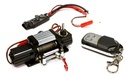 [ INC25589BLACK ] T7 Realistic High Torque Mega Winch w/ Remote for Scale Rock Crawler 1/10 Size 