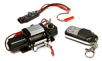 [ INC25589BLACK ] T7 Realistic High Torque Mega Winch w/ Remote for Scale Rock Crawler 1/10 Size 