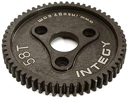 [ INT4101 ] steel 0.8 spur gear 58t , revo, jato, summit, tmaxx3.3, emaxx 