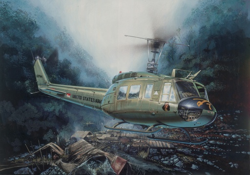 [ ITA-0849S ] Italeri UH-1D iroquois 1/48