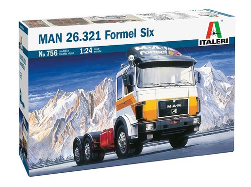 [ ITA-0756S ] Italeri Man 26.321 formel six