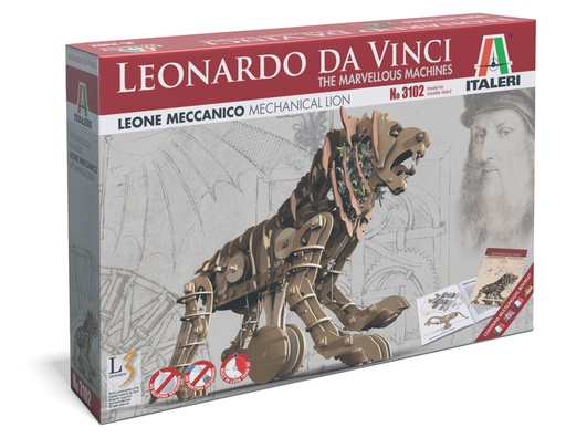 [ ITA-3102S ] Italeri Leondardo Da Vinci Mechanical Lion