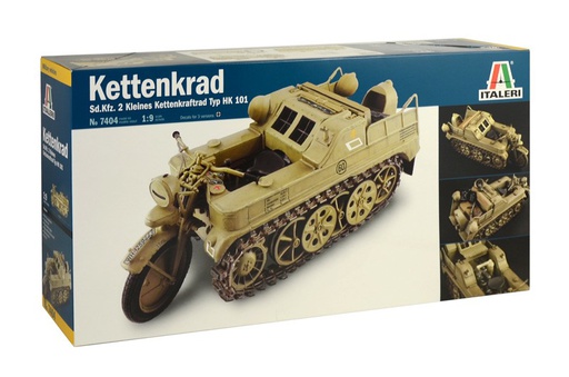 [ ITA-7404S ] Italeri NSU HK 101 kettenkrad 1/9