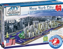 [ JUMBO17110 ] New york city 4d cityscape time puzzle 700 stukjes 