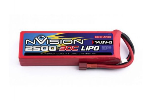 [ KNVO1815 ] lipobatterij 14.4v 4s 3700mah 30c