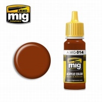 [ MIG0014 ] MIG Acrylic Color RED-BROWN RAL 8012 17ml