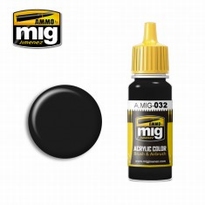 [ MIG0032 ] SATIN BLACK