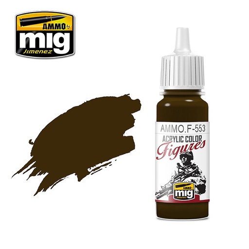 [ MIG0134 ] Mig Acrylic Burnt Brown Red F-553 17ml