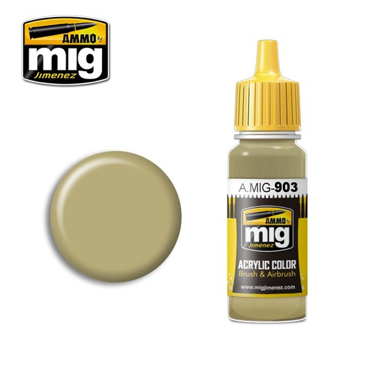 [ MIG0903 ] DARK YELLOW LIGHT BASE