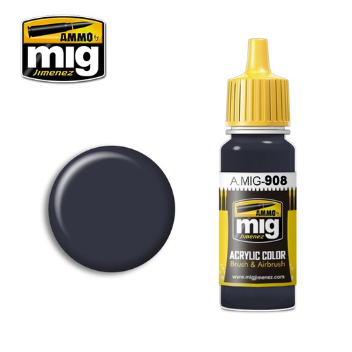 [ MIG0908 ] Mig Acrylic Grey Base 17ml