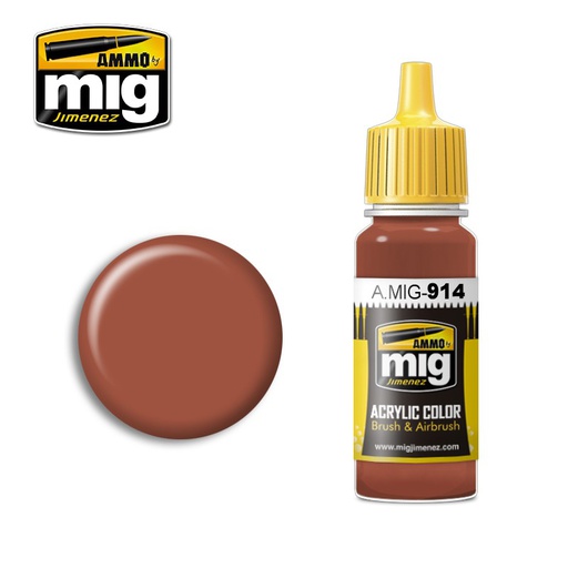 [ MIG0914 ] RED BROWN LIGHT