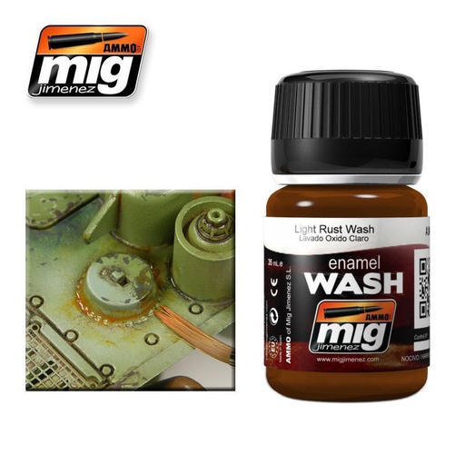 [ MIG1004 ] Mig Enamel Wash Light Rust Wash 35ml