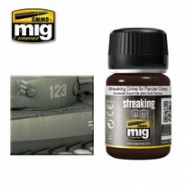 [ MIG1202 ] Mig Streaking Effects Grime For Panzer Grey 35ml