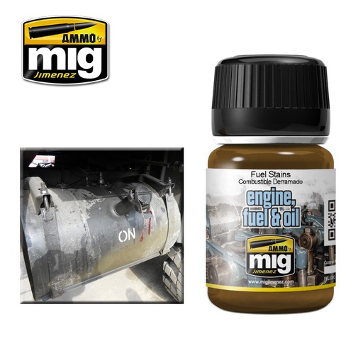 [ MIG1409 ] Mig Engine Fuel & Oil Fuel Stains 35ml