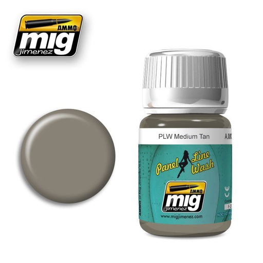 [ MIG1606 ] Mig Panel Line Wash Medium Tan 35ml