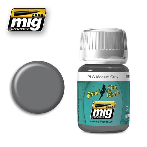 [ MIG1601 ] Mig Panel Line Wash Medium Grey 35ml