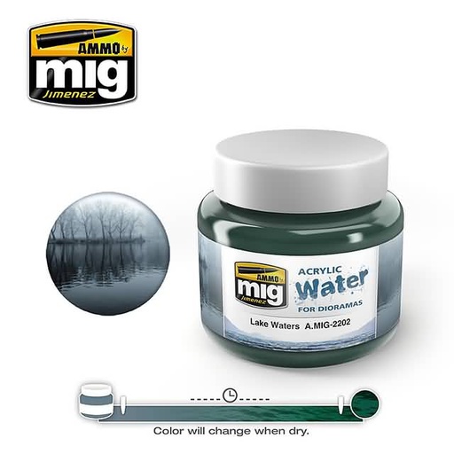 [ MIG2202 ] Acrylic water: lake waters