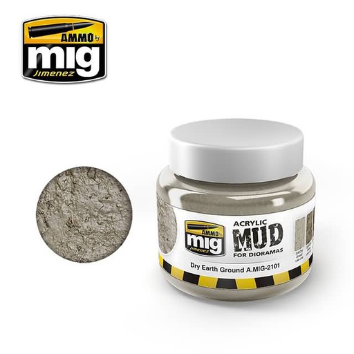 [ MIG2101 ] Acrylic mud: dry earth ground