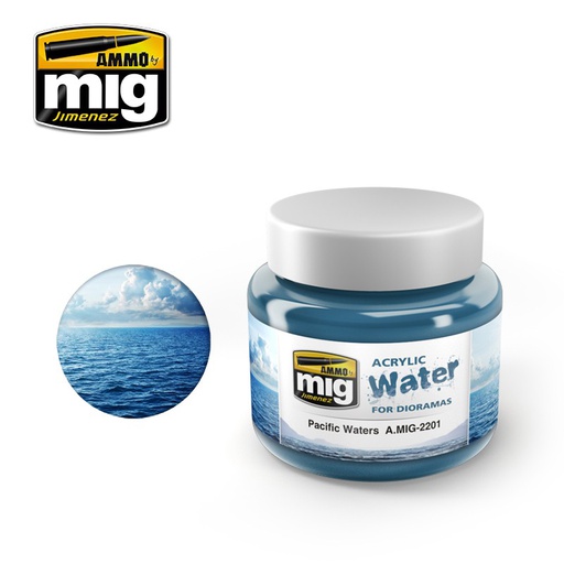 [ MIG2201 ] Acrylic water: pacific waters