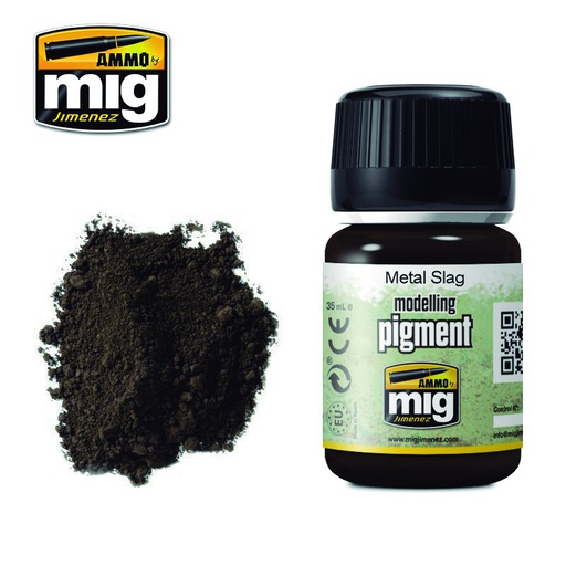 [ MIG3020 ] Mig Modelling Pigment Metal Slag 35ml