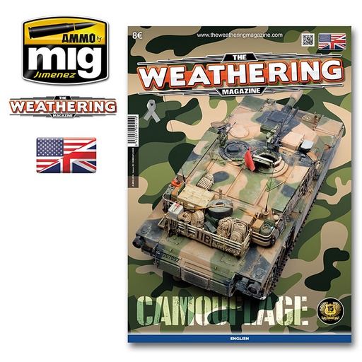 [ MIG4519-M ] Mig The weathering magazine Camouflage English