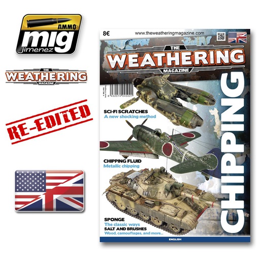 [ MIG4502-M ] Mig The Weathering Magazine Chipping English