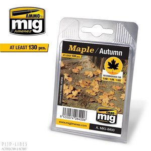 [ MIG8400 ] MAPLE - AUTUMN  leaves (1/32 - 1/35 - 1/48)