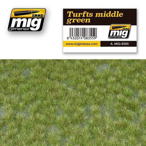[ MIG8355 ] TURFTS MIDDLE GREEN