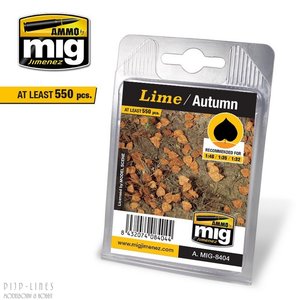 [ MIG8404 ] LIME - AUTUMN leaves (1/32 - 1/35 - 1/48)