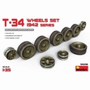 [ MINIART35236 ] T-34 WHEELS SET 1942