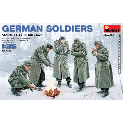 [ MINIART35218 ] GERMAN SOLDIERS WINTER 41-42
