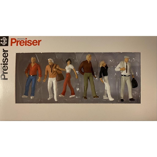 [ PRE68204 ] Preiser Lopende voorbijgangers