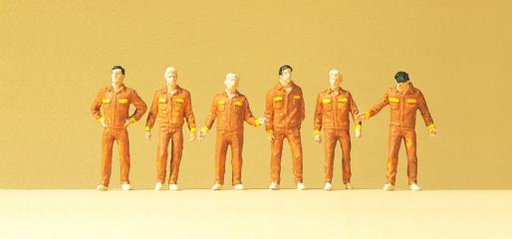 [ PRE74009 ] Preiser monteurs  1/100